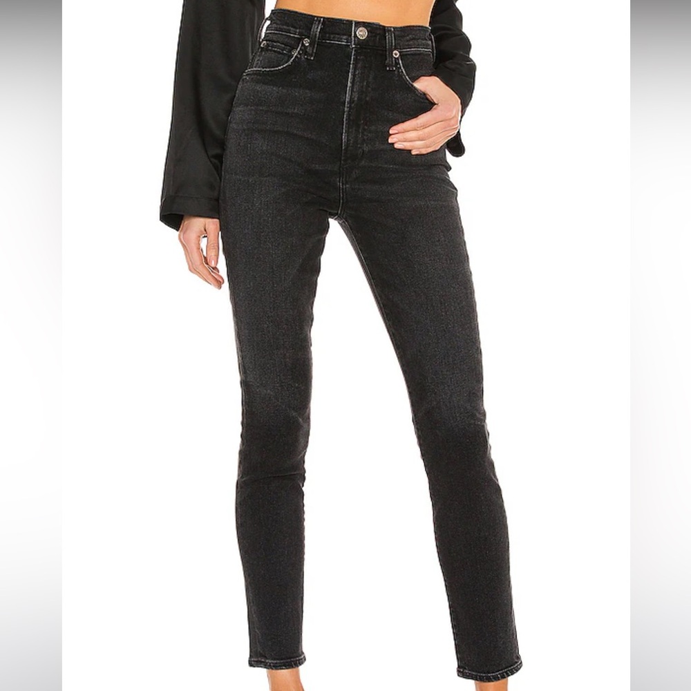 Agolde Black Skinny Jeans